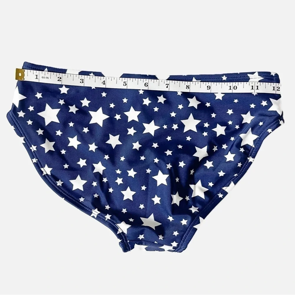 ✨NEW!✨ CAT & JACK Girl’s Stars and Stripes Bikini Bottom - Size Large (10/12)